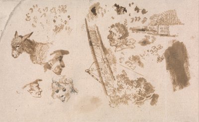 Un foglio di schizzi leggeri da James Ward